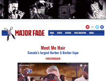 Tablet Screenshot of majorfade.com